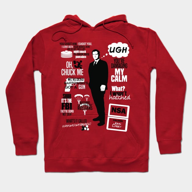 John Casey Quotes Hoodie by insidethetardis